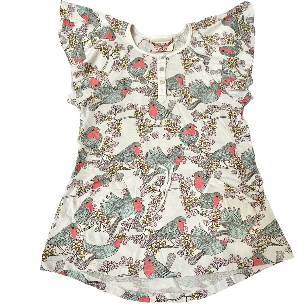 Paper Wings Red Robins Dress 6